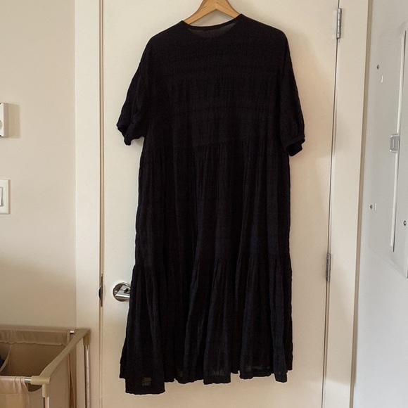 [SOLD 💫] Black Crane Tent dress - Picture 7 of 8